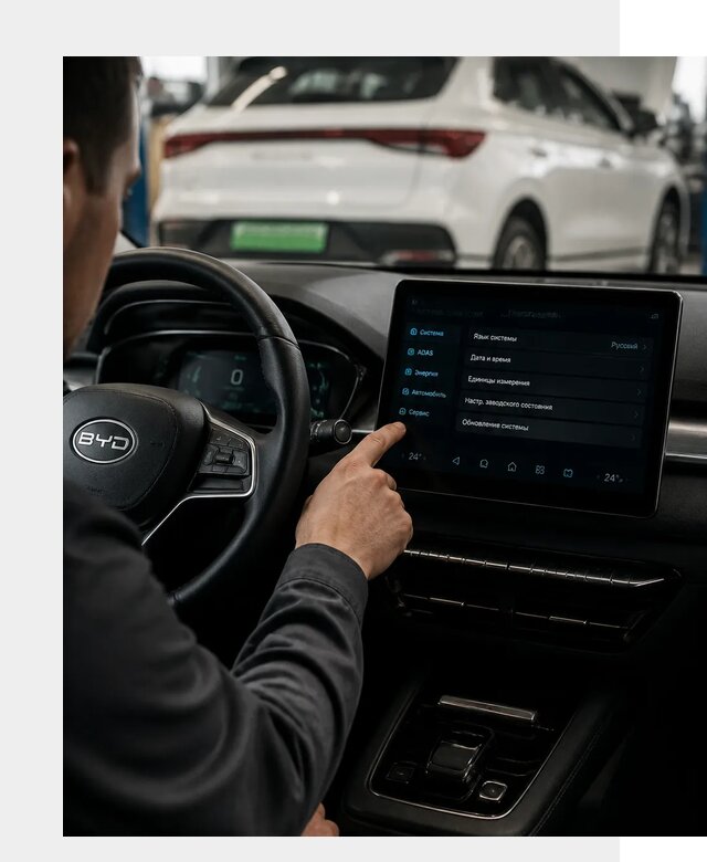 Русификация BYD E2 в Пушкине от 16117 р. | ФастМобиль-Пшн под ключ