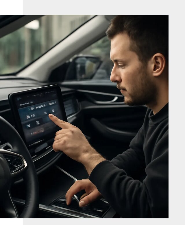 Русификация приборной панели Geely для автомобилей в Пушкине