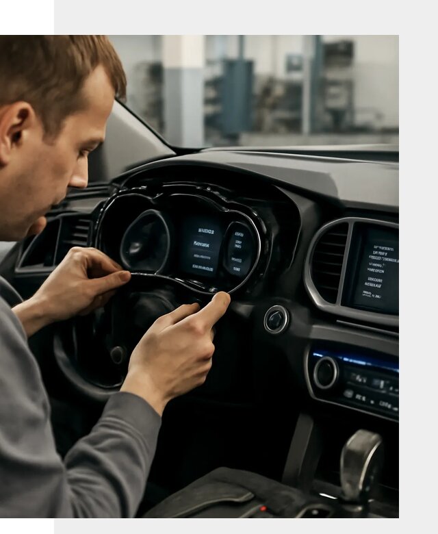 Русификация приборной панели автомобилей Hyundai в Пушкине