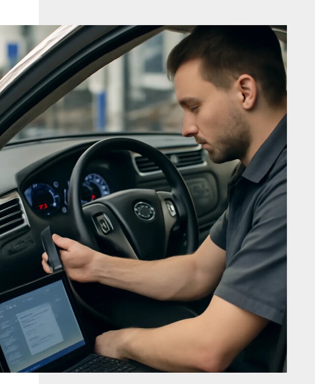 Русификация приборной панели Nissan для авто в Пушкине