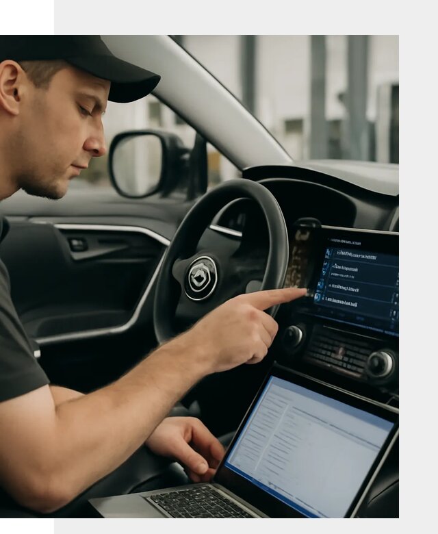 Русификация мультимедиа Toyota для автомобилей в Пушкине